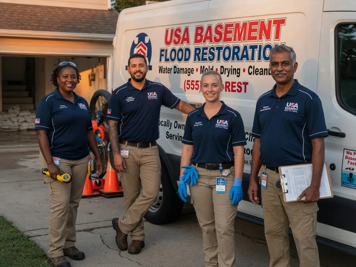 Basement Flood Cleanup company in Tolono, IL